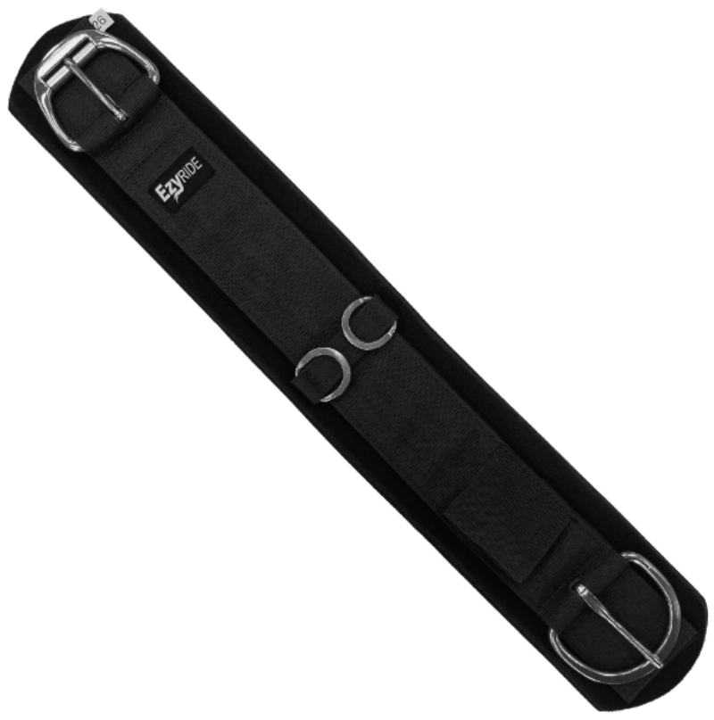 Ezy Ride Girths 30in / Black Ezy Ride Neoprene Cinch Girth with Removable Liner