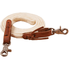 Ezy Ride Reins 7ft / Natural Ezy Ride Reins Roping Flat Braided