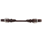 Fort Worth Bits Chestnut Fort Worth Curb Strap Rounded