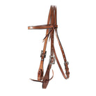Fort Worth Bridles Chestnut Fort Worth Bridle Straight Browband