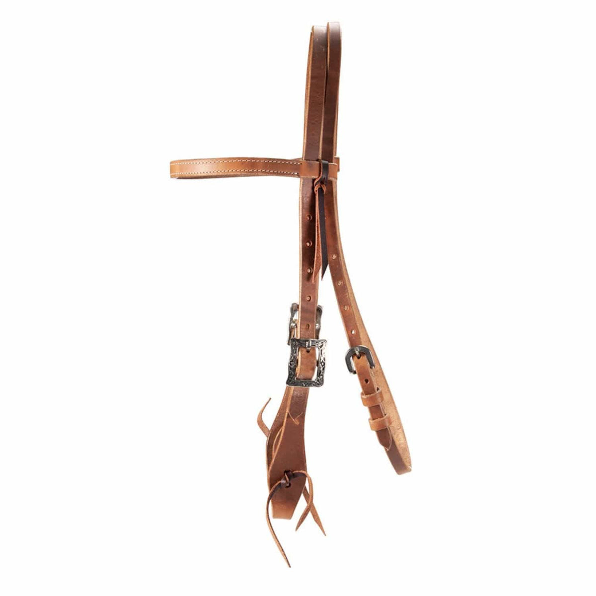 Fort Worth Bridles Chestnut Fort Worth Bridle Straight Browband