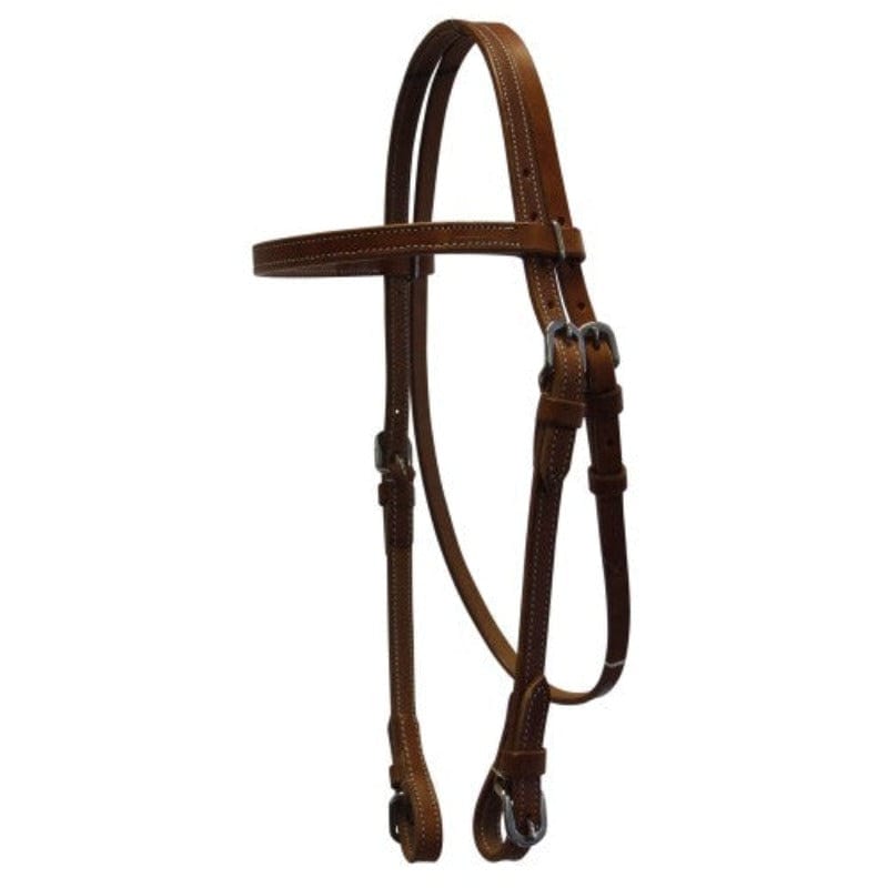 Fort Worth Bridles Cob/Full / Harness Fort Worth Headstall with Buckle Ends (FOR20-0017)
