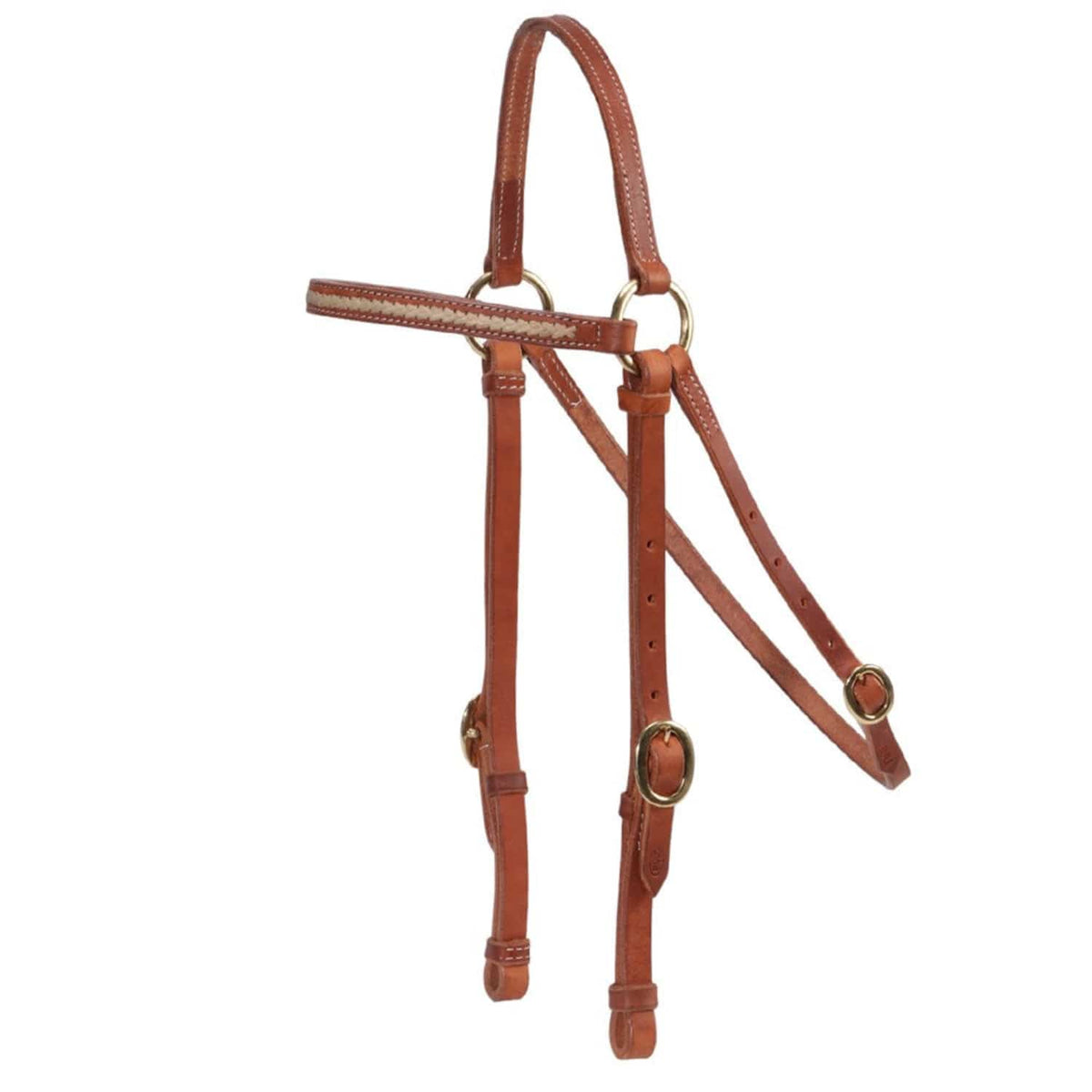 Fort Worth Bridles Cob / Harness Fort Worth Bridle Barcoo with Natural Rawhide