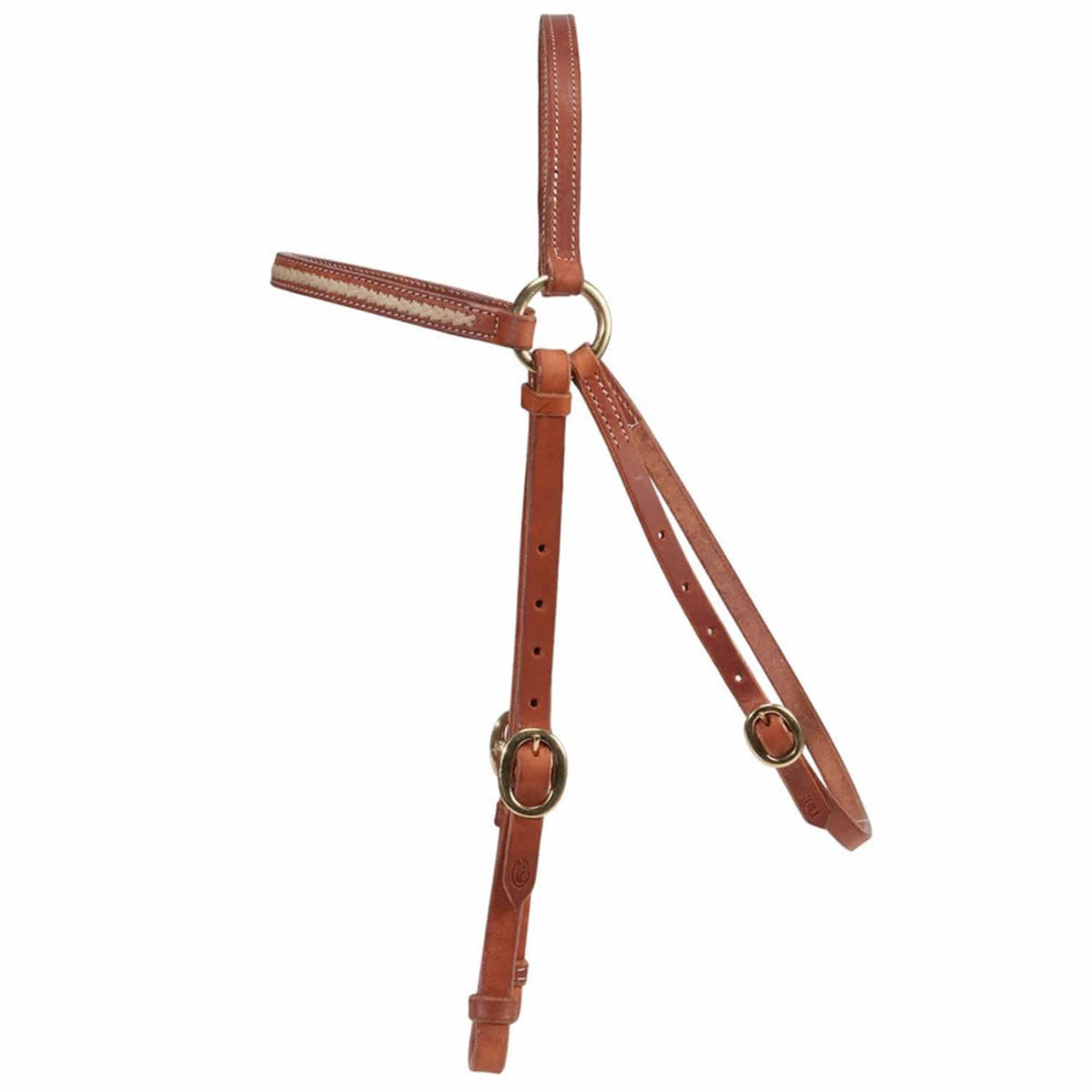 Fort Worth Bridles Cob / Harness Fort Worth Bridle Barcoo with Natural Rawhide