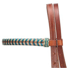 Fort Worth Bridles Fort Worth Headstall Aponi Turquoise Two-Tone