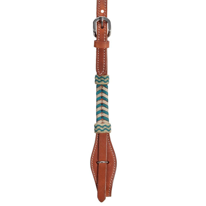 Fort Worth Bridles Fort Worth Headstall Aponi Turquoise Two-Tone
