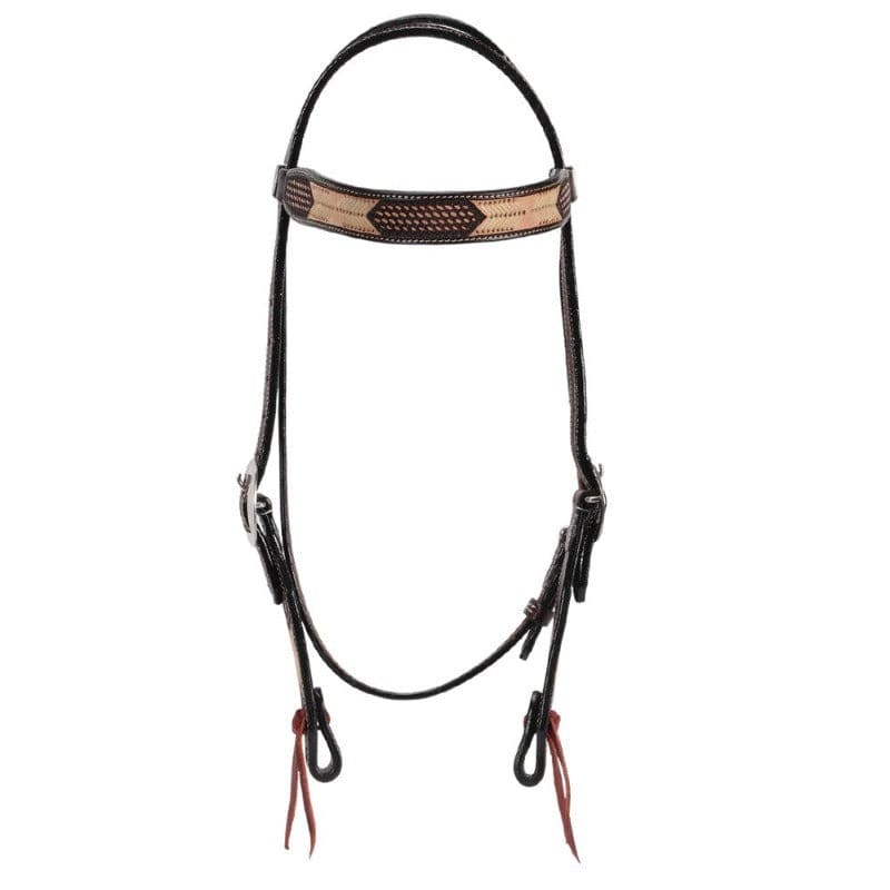 Fort Worth Bridles Fort Worth Headstall Cochise Two-Tone