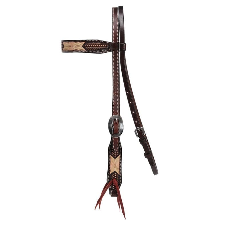 Fort Worth Bridles Fort Worth Headstall Cochise Two-Tone