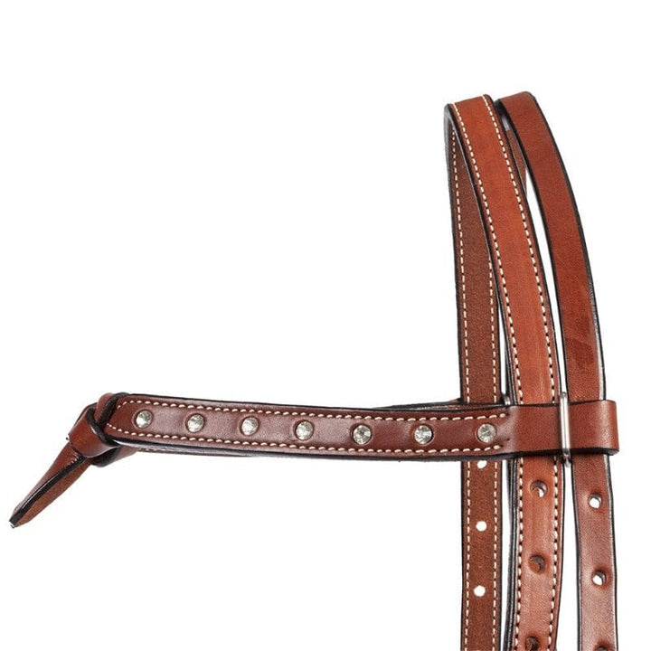 Fort Worth Bridles Fort Worth Headstall Missouri Knotted Browband