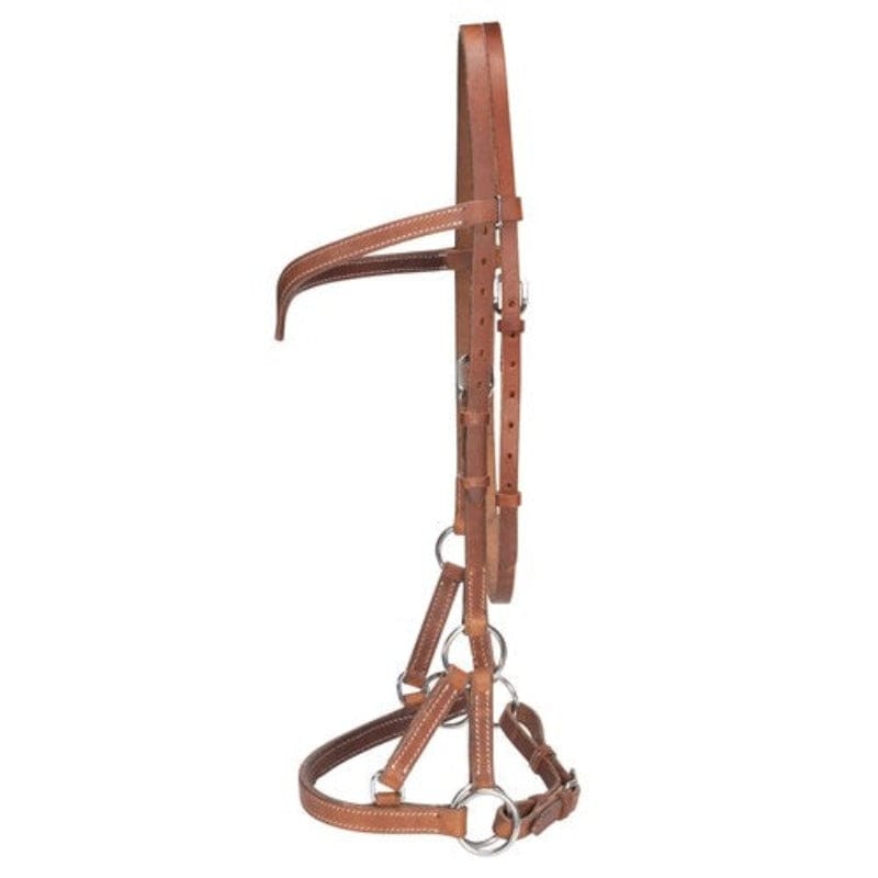 Fort Worth Bridles Harness Fort Worth Side-Pull Headstall (FOR215-0035)