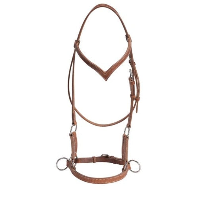 Fort Worth Bridles Harness Fort Worth Side-Pull Headstall (FOR215-0035)