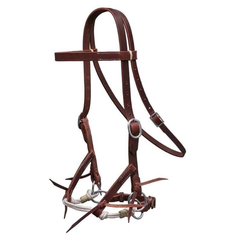 Fort Worth Bridles Latigo Fort Worth Bitless Bridle