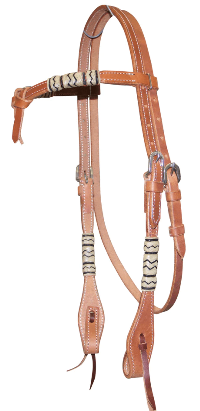 Fort Worth Bridles ONE SIZE Fort Worth Knotted Braided Bridle