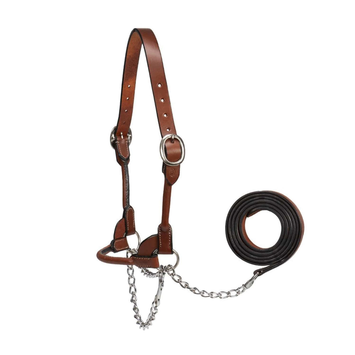 Fort Worth Cattle Products Fort Worth Cattle Halter Rolled Leather