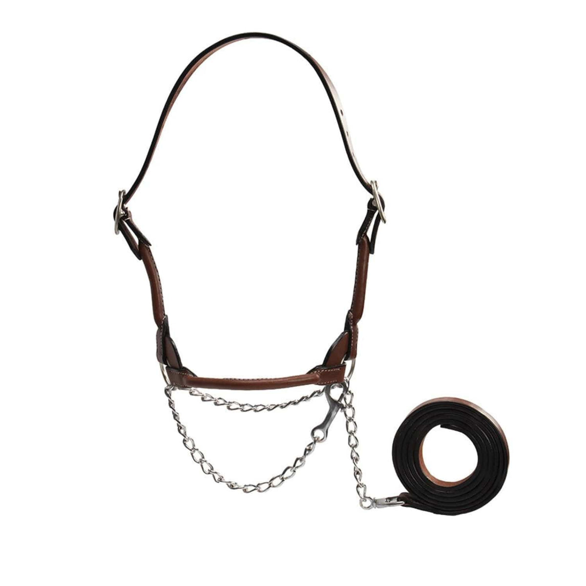 Fort Worth Cattle Products Fort Worth Cattle Halter Rolled Leather