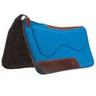 Fort Worth Saddle Pads Western 30x30in / Turquoise Fort Worth Saddle Pad with In-Built Shims