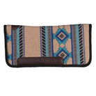 Fort Worth Saddle Pads Western Turquoise Fort Worth Contoured 32inx32in Saddle Pad