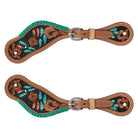 Fort Worth Spur Straps Fort Worth Spur Straps Ladies Cactus Turquoise (FOR23-0095)