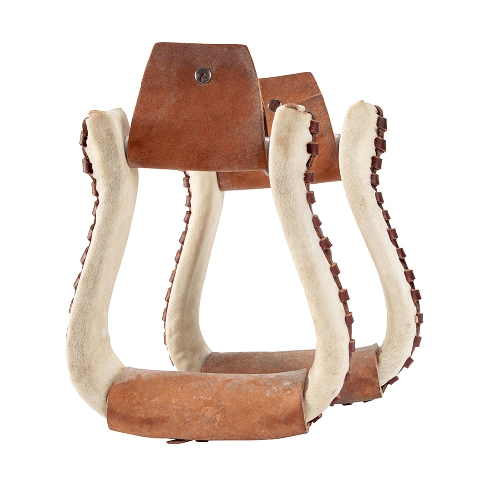Fort Worth Stirrups Fort Worth Rawhide Covered Oxbow