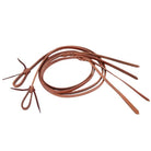 Forth Worth Reins 7ft / Harness Fort Worth Split Reins Leather Popper