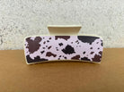 G Country Hair Accessories Cowhide Country Claw Clip