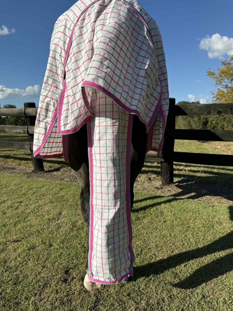 G Country Horse Rug Accessories Pony / Pink/Grey Check G Country Tailbag Ripstop