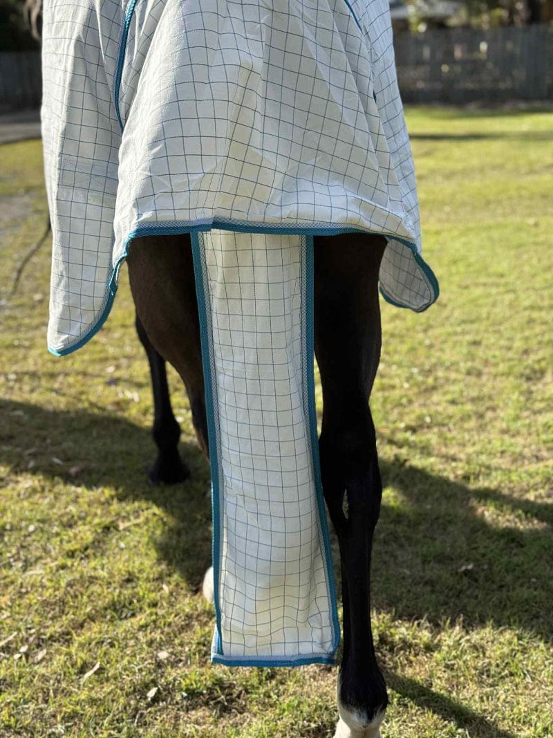 G Country Horse Rug Accessories Pony / Turquoise/White G Country Tailbag Ripstop