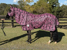 G Country Summer Horse Rugs 4ft3 / Pink/Black G Country Hooded Combo Mesh Zebra