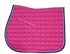 Gala Equine Saddle Pads English Pony / Hot Pink/Navy Trim Gala Equine Saddle Pad Quilted General Purpose