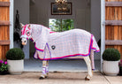 Gala Equine Summer Horse Rugs 5ft0 / Pink/Purple Check Gala Equine Hooded Combo Ripstop Medium Weight