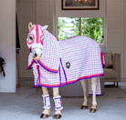 Gala Equine Summer Horse Rugs 5ft0 / Pink/Purple Gala Equine Hooded Combo Ripstop Light Weight