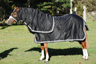 Gala Equine Summer Horse Rugs 6ft3 / Black Gala Equine Show Set with Surcingle with Platinum & Black Trim
