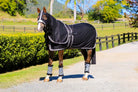Gala Equine Summer Horse Rugs 6ft3 / Black Gala Equine Show Set with Surcingle with Platinum & Black Trim