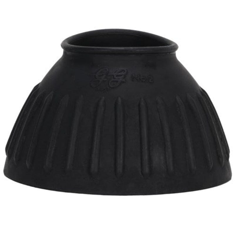 GG Horse Boots & Bandages M / Black GG Ribbed Bell Boots
