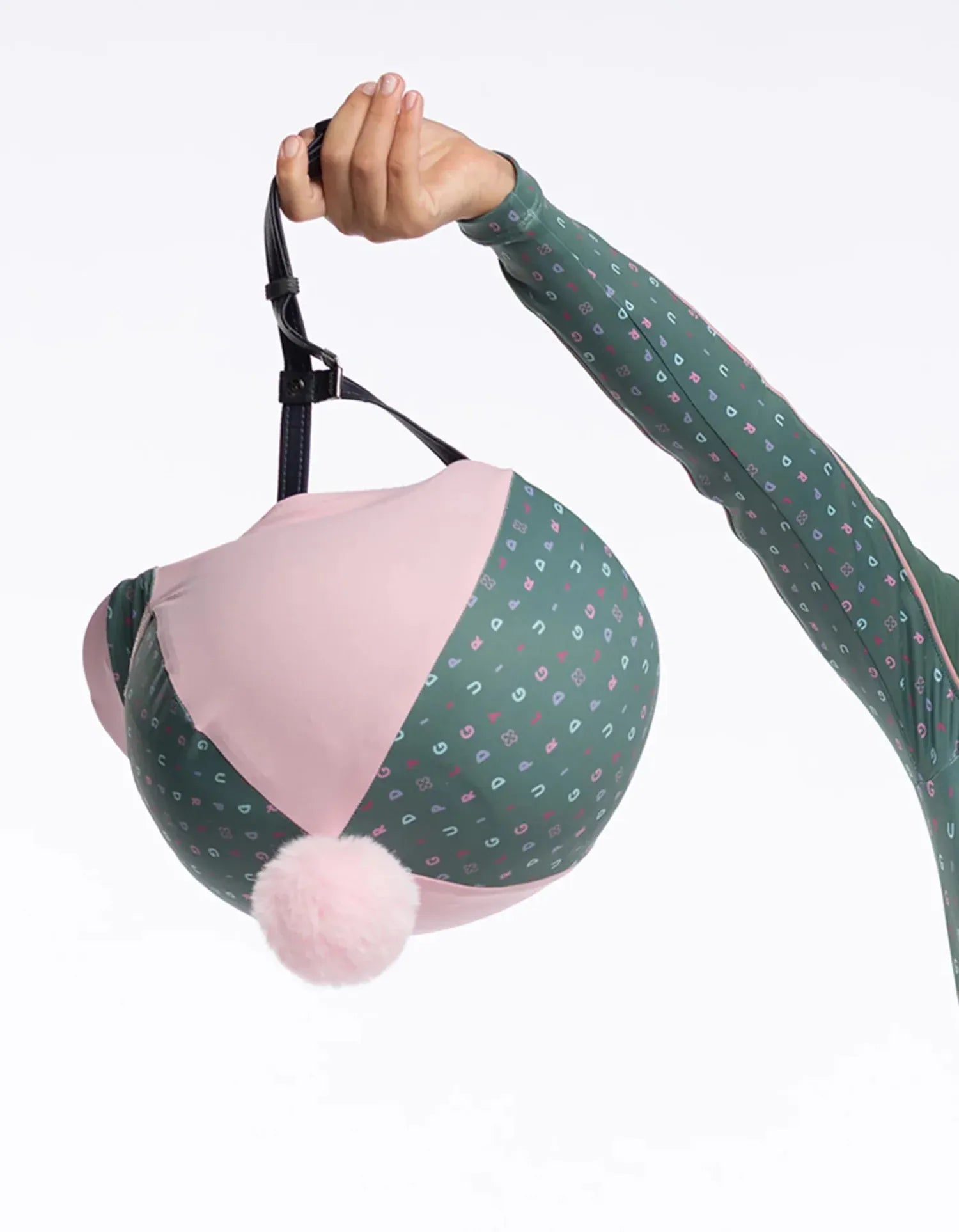 Giddy Up Girl Helmet Accessories Sage Green Giddy Up Girl Helmet Cover Juliette