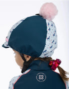 Giddy Up Girl Helmet Accessories Teal/Horse Print Giddy Up Girl Helmet Cover Rosalind