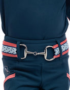 Giddy Up Girl Kids Belts Horse Print Giddy Up Girl Belt Rosalind Snaffle Bit