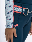 Giddy Up Girl Kids Belts Horse Print Giddy Up Girl Belt Rosalind Snaffle Bit