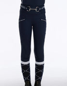 Giddy Up Girl Kids Jodhpurs - Breeches 06 / Navy Giddy Up Girl Tights Girls Evelyn