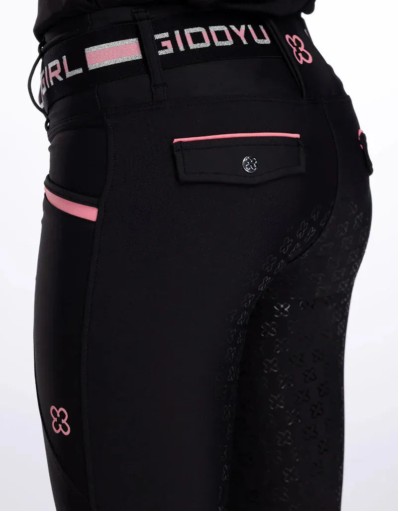 Giddy Up Girl Kids Jodhpurs - Breeches Giddy Up Girl Tights Girls Remi