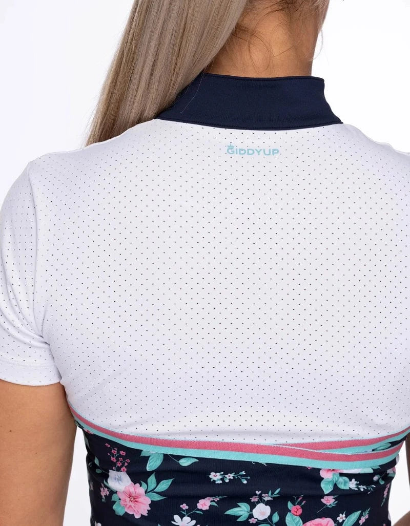 Giddy Up Girl Womens Riding Tops - Jackets Giddy Up Girl Top Womens Delilah Floral Flow