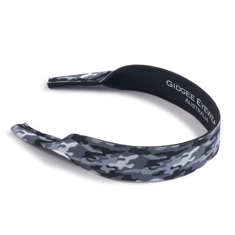 Gidgee Eyes Sunglasses Grey Camo Gidgee Eyes Sunglass Strap
