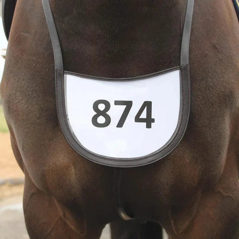 Grainge Breastplates & Martingales Pony / Black Grainge Elite Number Holder