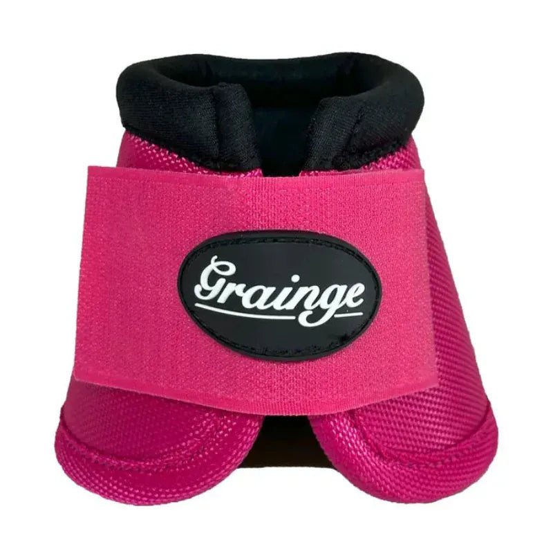 Grainge Horse Boots - Bandages L / Fuchsia Grainge Bell Boots Overreach