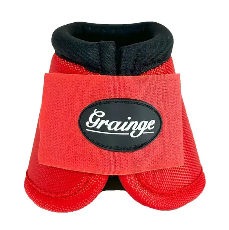 Grainge Horse Boots - Bandages L / Red Grainge Bell Boots Overreach