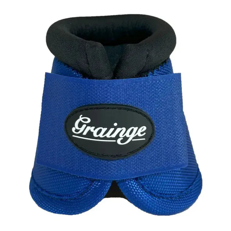 Grainge Horse Boots - Bandages L / Royal Blue Grainge Bell Boots Overreach