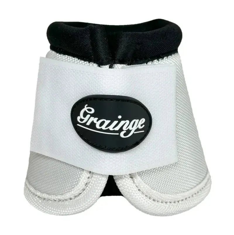 Grainge Horse Boots - Bandages L / White Grainge Bell Boots Overreach