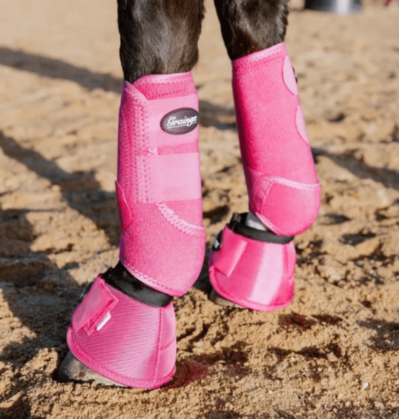Grainge Horse Boots - Bandages Medium / Fuscia Grainge Sport Horse Boots