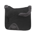Grainge Saddle Pads English Full / Black/Grey Grainge Dressage Saddlecloth with Sheepskin