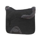 Grainge Saddle Pads English Full / Black with Grey Grainge Dressage Saddlecloth with Merino Wool Sheepskin